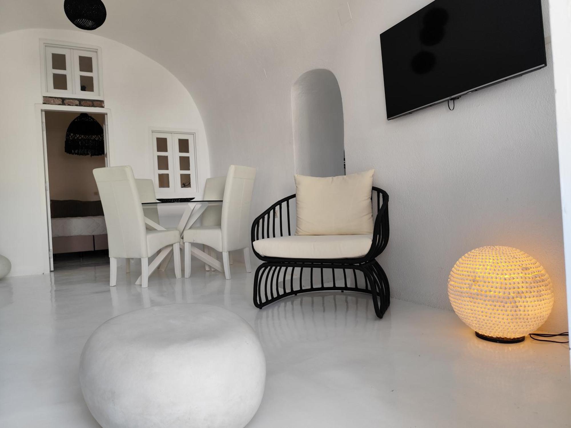 The Magic Luxury Cave Suites Vóthon Exterior foto