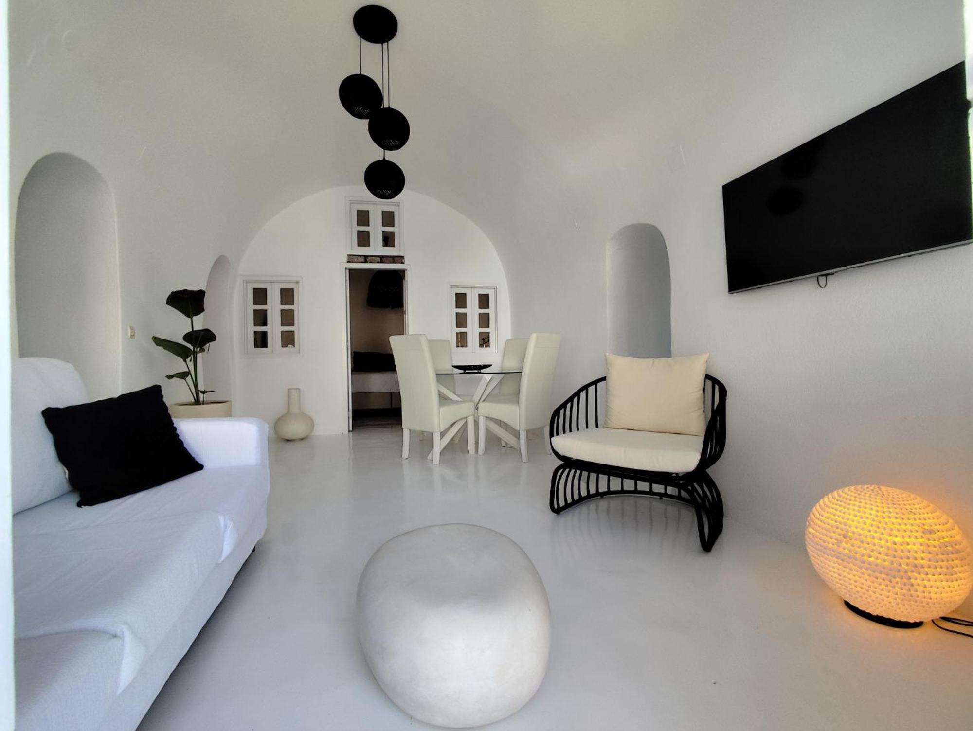 The Magic Luxury Cave Suites Vóthon Exterior foto