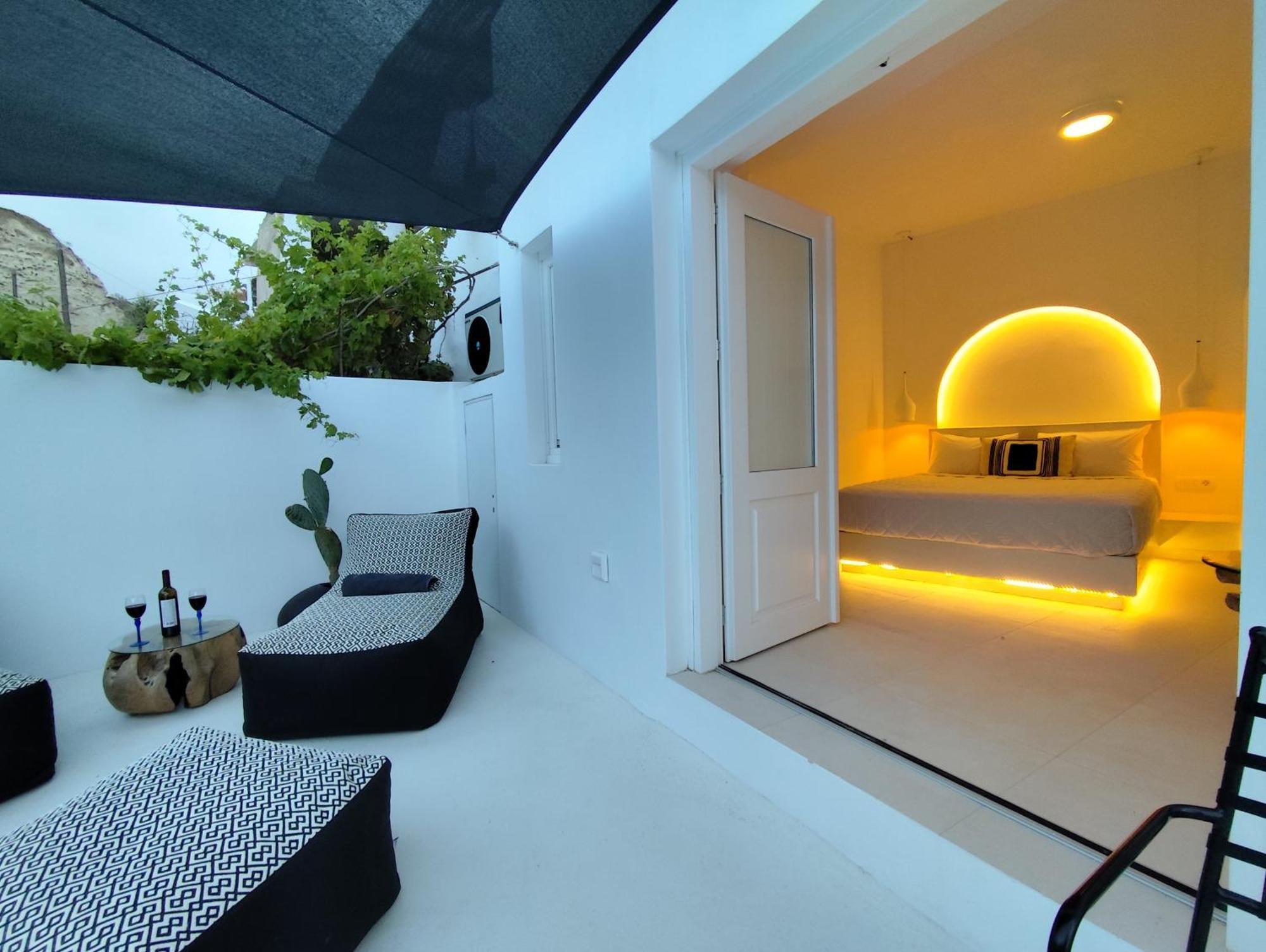 The Magic Luxury Cave Suites Vóthon Exterior foto