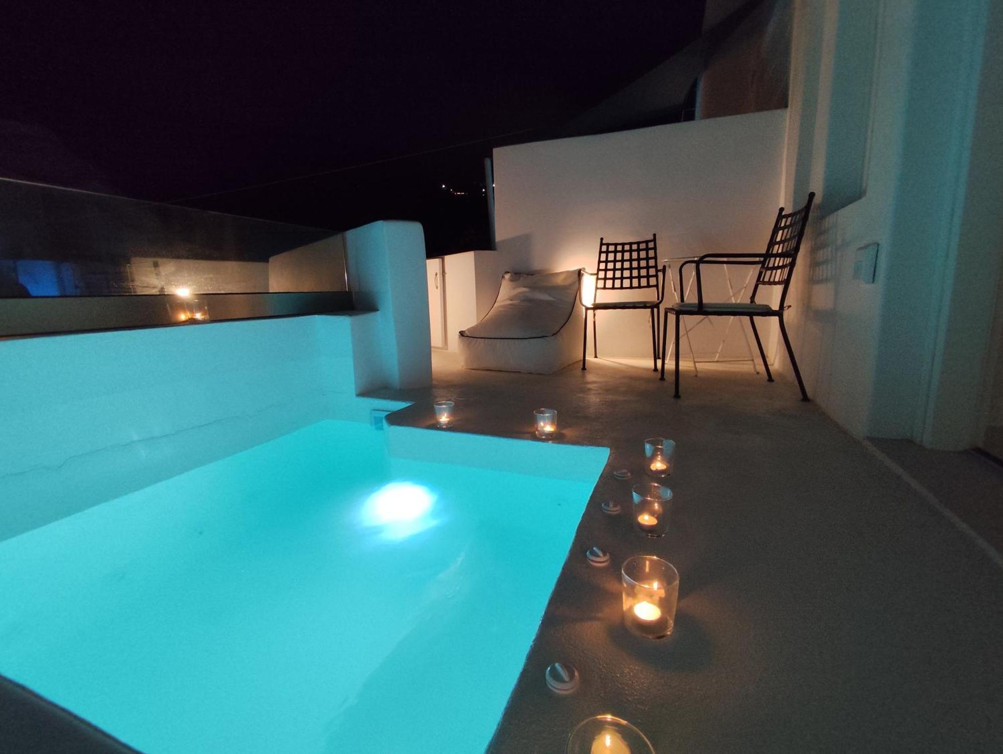 The Magic Luxury Cave Suites Vóthon Exterior foto