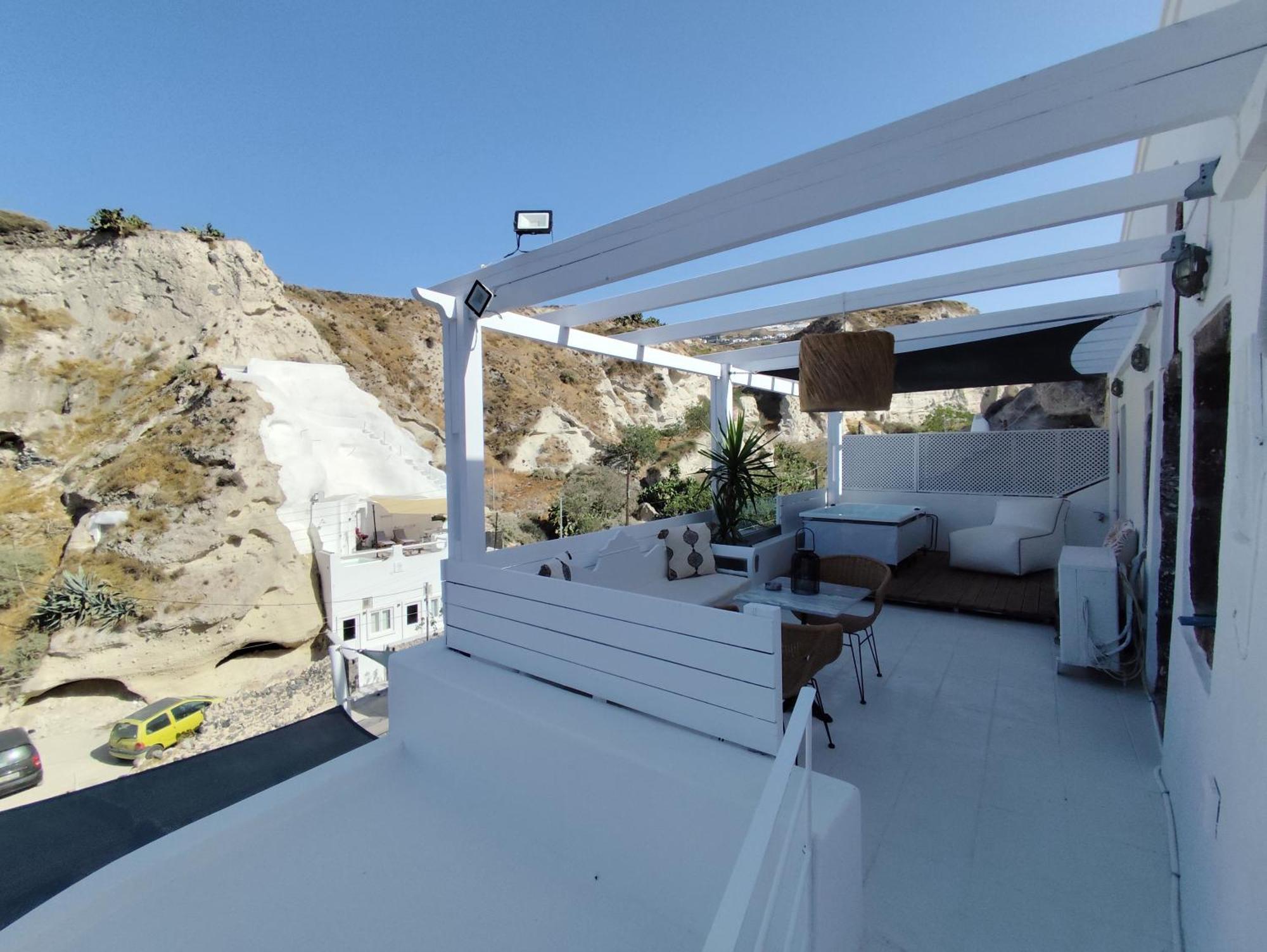 The Magic Luxury Cave Suites Vóthon Exterior foto