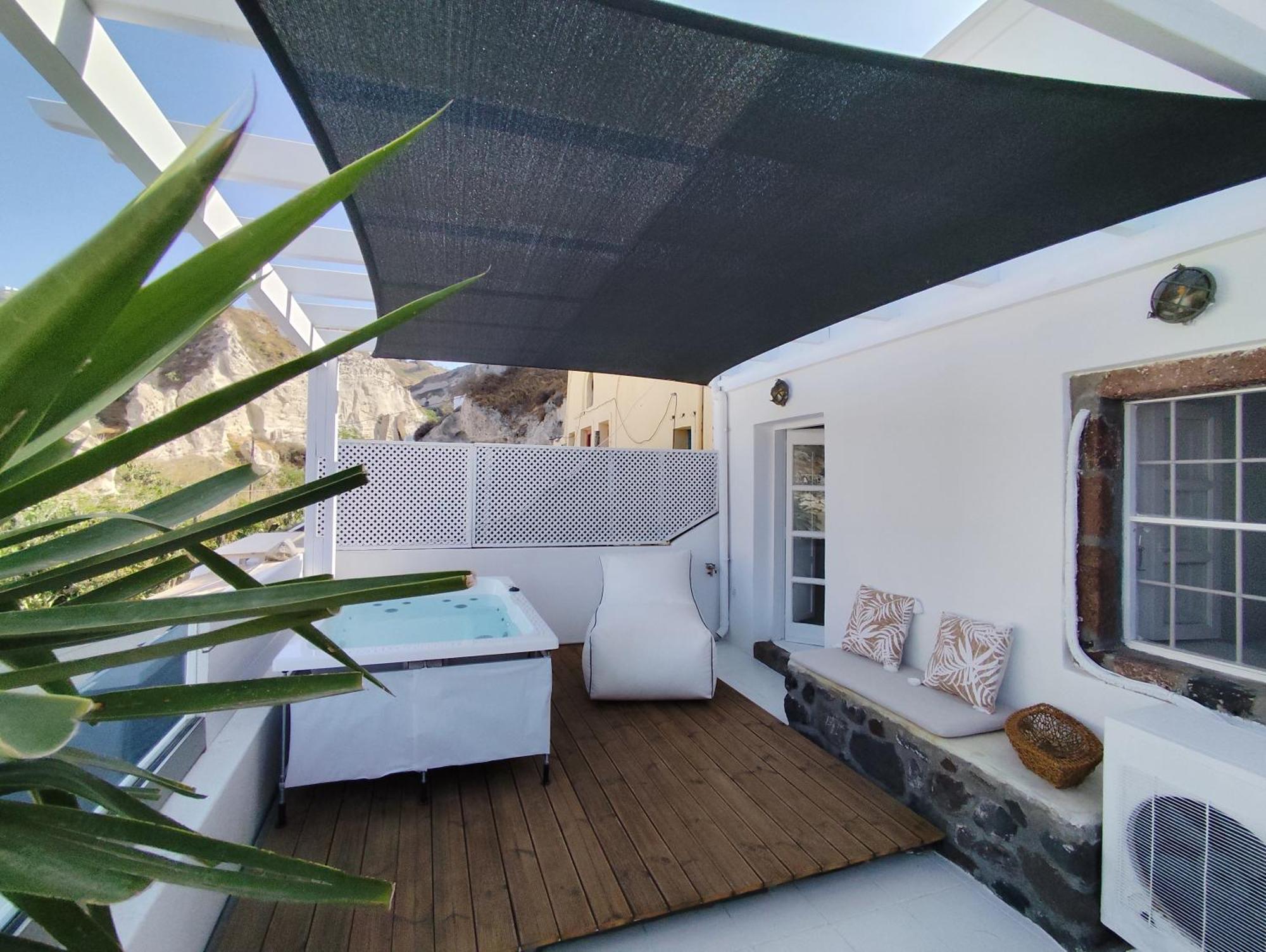 The Magic Luxury Cave Suites Vóthon Exterior foto