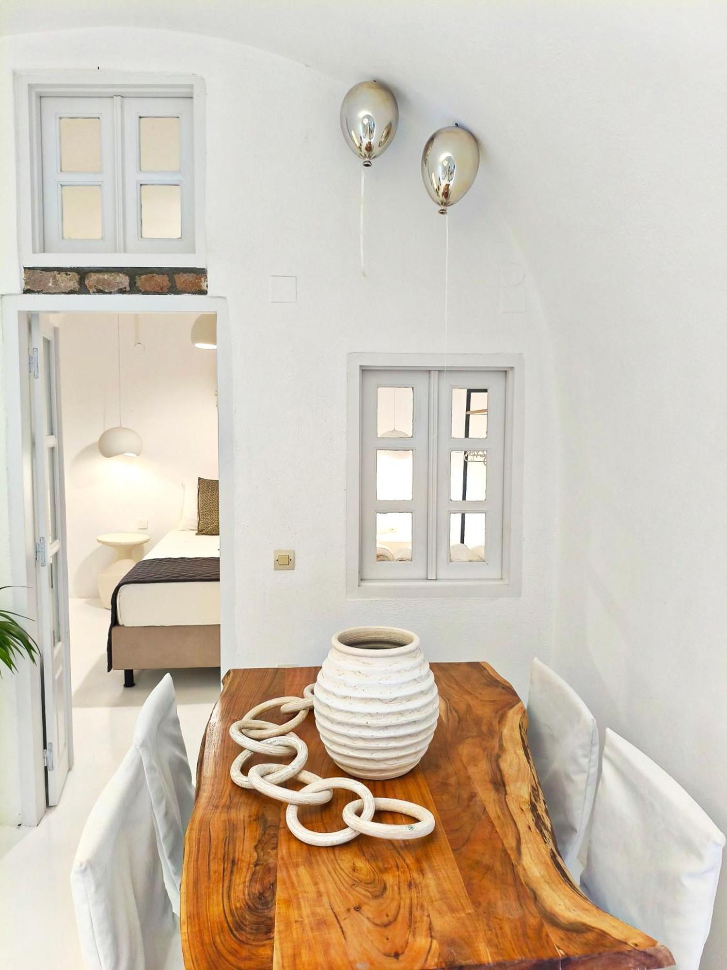 The Magic Luxury Cave Suites Vóthon Exterior foto