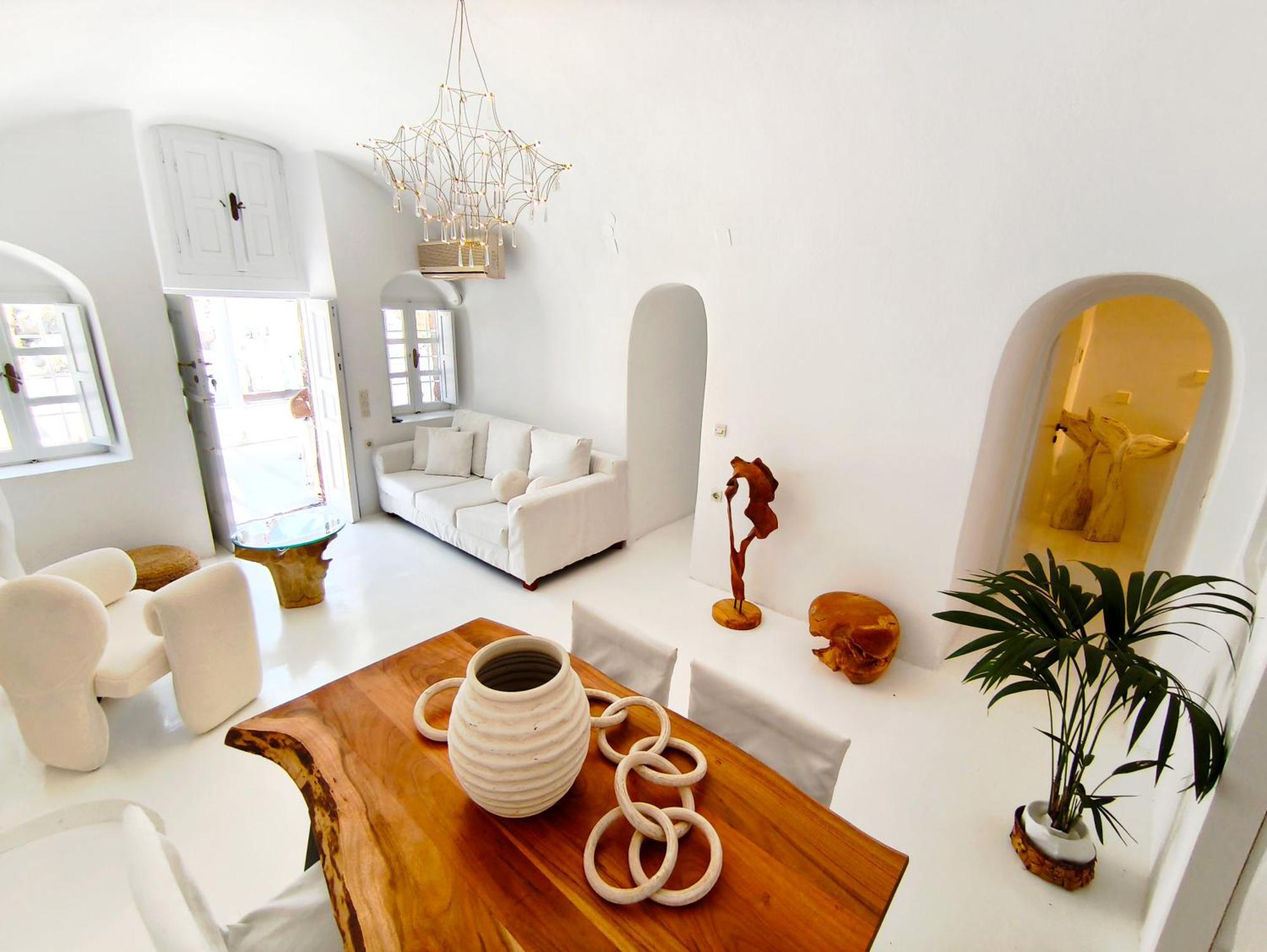 The Magic Luxury Cave Suites Vóthon Exterior foto