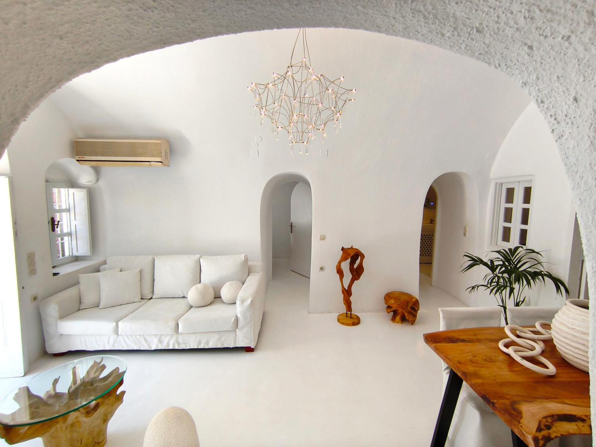 The Magic Luxury Cave Suites Vóthon Exterior foto