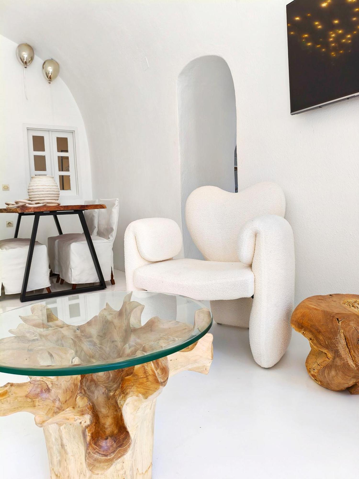 The Magic Luxury Cave Suites Vóthon Exterior foto