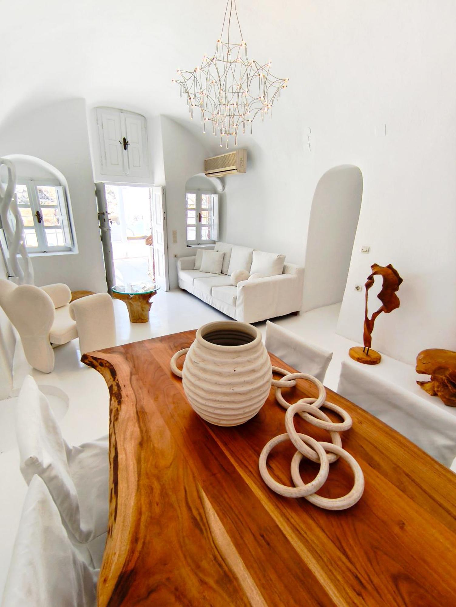 The Magic Luxury Cave Suites Vóthon Exterior foto